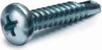 100 Stück - Cimco Kreuzschl.Blechschraube 3,5x13 vz Halbrundk. 19 0411 / 272742 (190411)