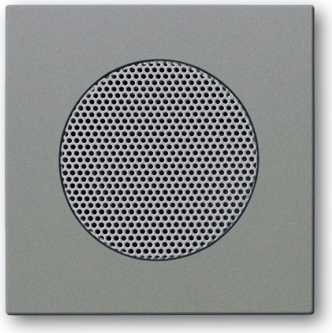 Busch-Jaeger Abdeckung Lautsprecher Solo Grau (metallic) 8253-803 (8253-803)