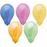PAPSTAR Luftballons "Trend", farbig sortiert Durchmesser: 250 mm / Umfang: 800 mm, geeignet für die - 1 Stück (81463)