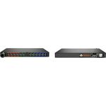 Vertiv Geist Rack PDU, Monitored (Outlet Level), EC, 1U, input IEC 60309 230/400V 3x16A, combi outlets (12)C13 or C19 (VP6G21A0)