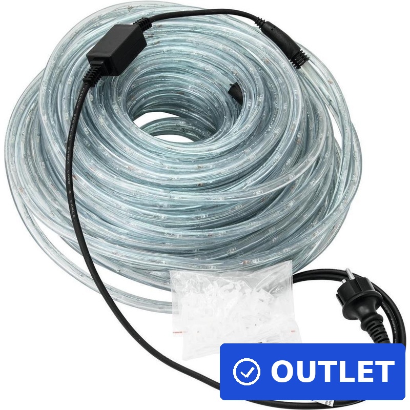 EUROLITE RUBBERLIGHT LED RL1-230V gelb 44m (50506225) (geöffnet)