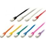 Patchkabel equip RJ45 S/FTP C6 0.25m Pink HF (605553)