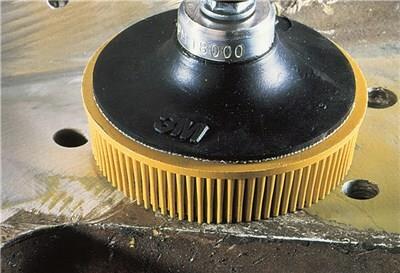 3M Roloc Bristle Bürste 76mm K80 RD-ZB gelb VE5 (7100138307)