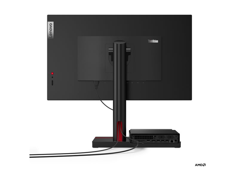 Lenovo ThinkCentre M75q Gen 5 12RQ Ryzen 5 Pro 8500GE 16 GB RAM 512 GB SSD Mini-PC Schwarz