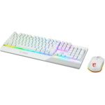 MSI VIGOR GK30 COMBO WHITE US Tastatur USB QWERTY Italienisch Weiß (VIGOR GK30 COMBO WHITE US)