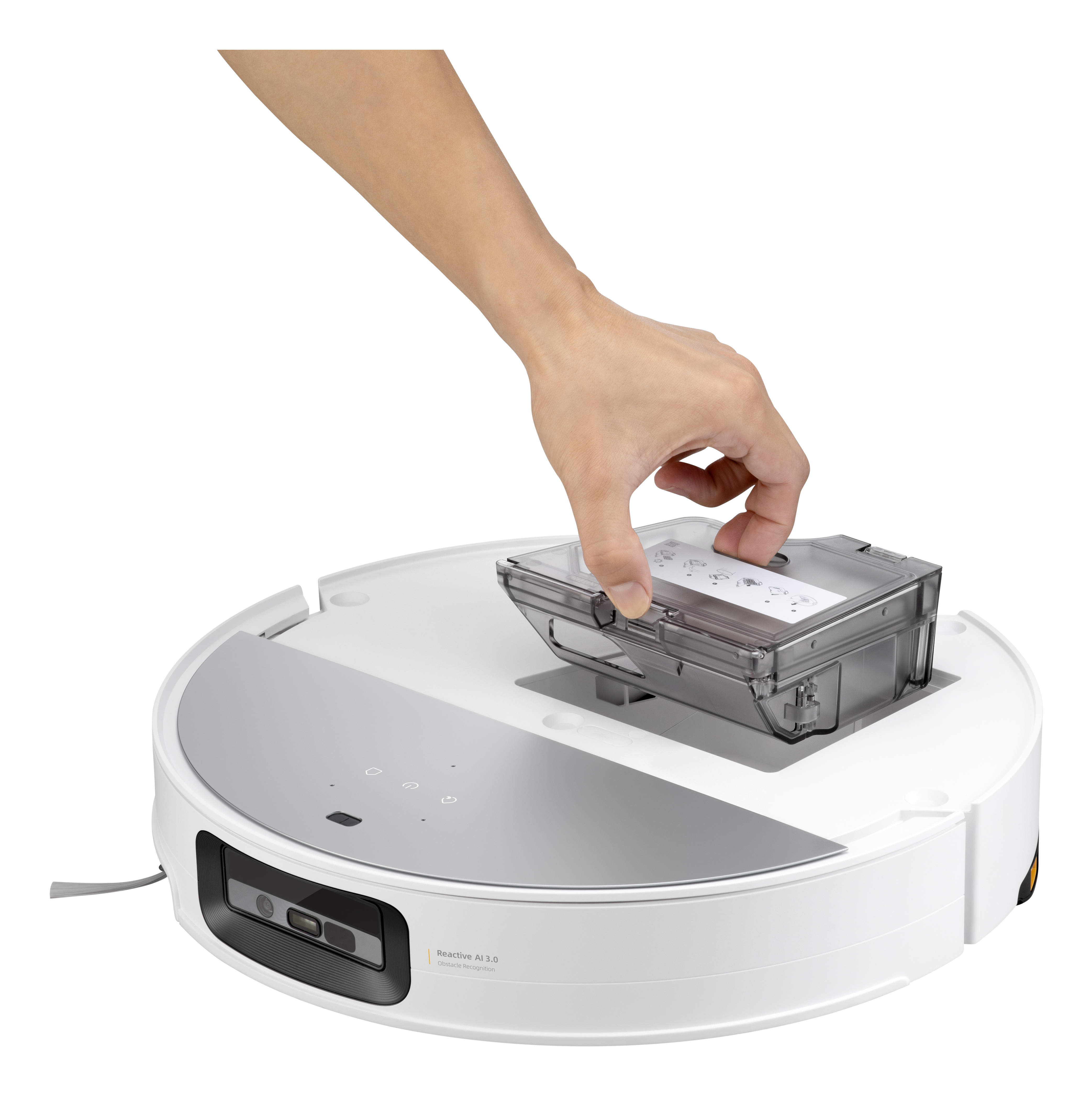 Roborock Saros 10 Saug-Wischroboter 22.000 Pa LiDAR Ultra-flach Weiß