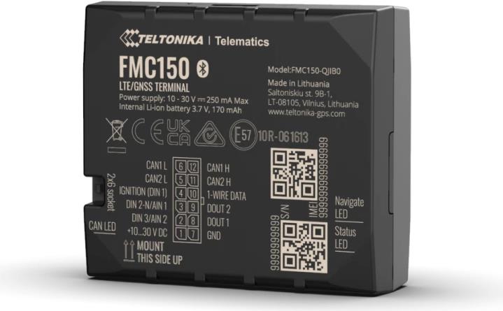 Teltonika FMC150 GPS-Tracker/-Finder Auto Schwarz (FMC150)