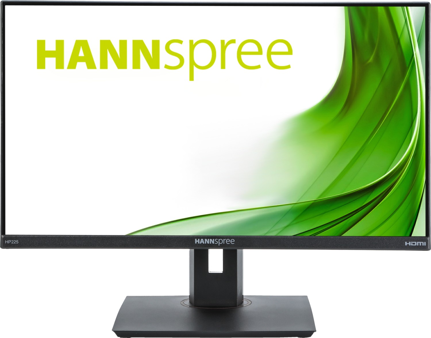 Hannspree HP225HFB LED-Monitor 54.5 cm (21.45" ) 1920 x 1080 Pixel Full HD 5 ms VGA, HDMI, Audio-Line [Energieklasse D] (HP225HFB)