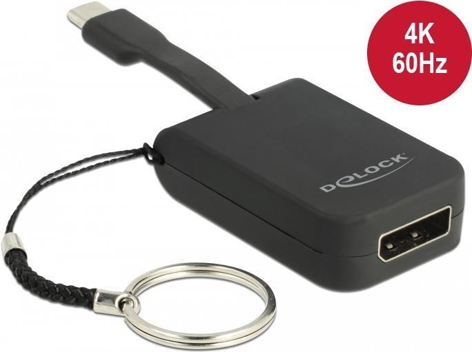 DeLOCK 63940 Videokabel-Adapter 0,03 m USB Typ-C DisplayPort Schwarz (63940)
