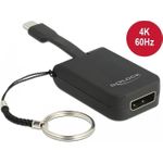 DeLOCK 63940 Videokabel-Adapter 0,03 m USB Typ-C DisplayPort Schwarz (63940)