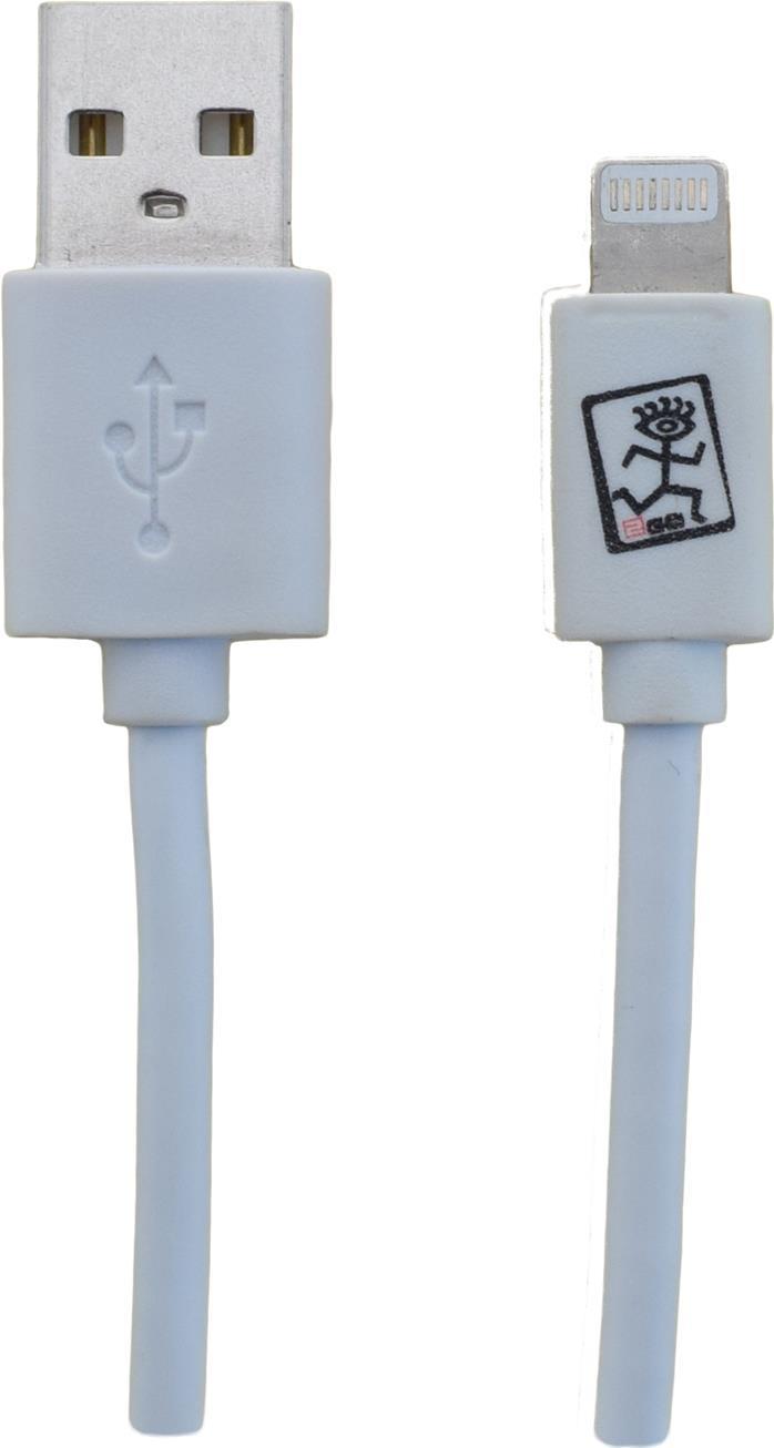 2GO 795781 Lightning USB-Kabel 1 m Weiß