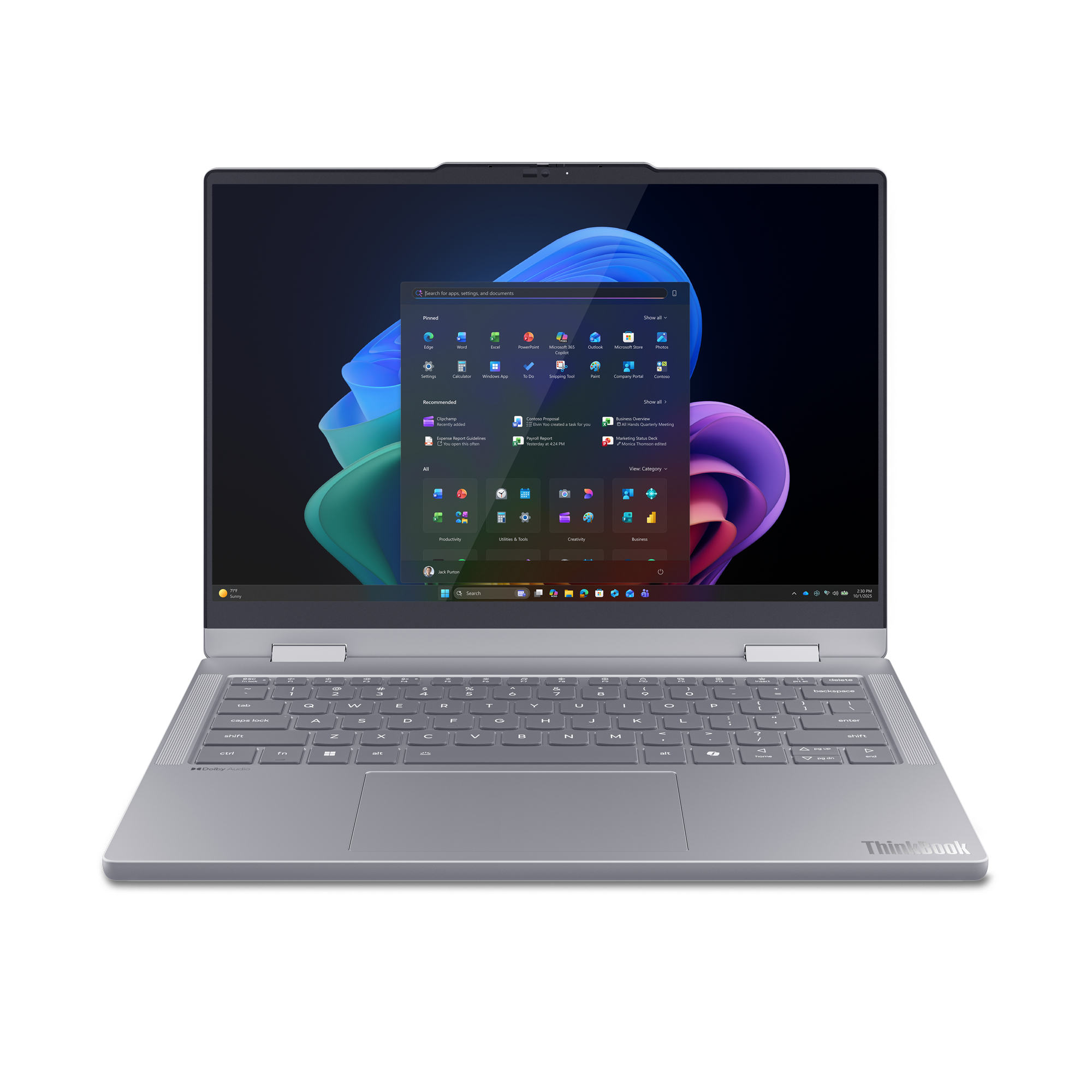 Lenovo ThinkBook 14 2-in-1 G6 Intel Core Ultra 5 325 32 GB RAM 512 GB SSD 14" Luna grey