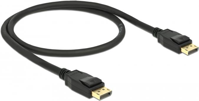 Delock Kabel DisplayPort 1.2 Stecker > DisplayPort Stecker 4K 60 Hz 0,5 m (85506)