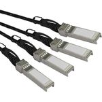 StarTech.com 1m QSFP+ Breakout Kabel (QSFP4SFPPC1M)