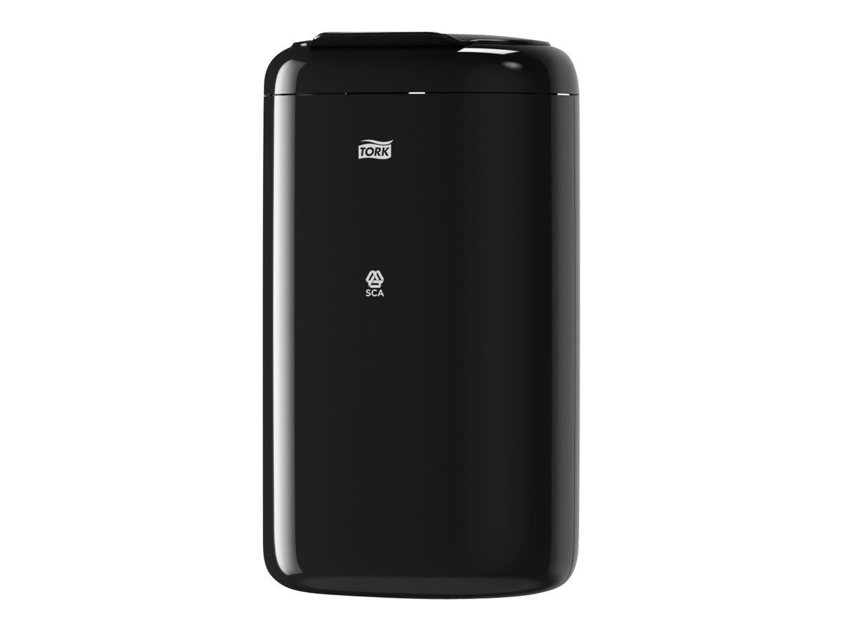 Tork Elevation Mini Bin Mülleimer 5 L Klappdeckel Kunststoff Schwarz