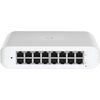 Ubiquiti UniFi Switch Lite USW-Lite-16-POE - Switch - managed - 16 x 10/100/1000 (8 PoE+) - Desktop, wandmontierbar - PoE+ (45 W) (USW-Lite-16-POE)