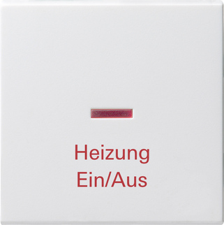 GIRA Wippe Heizung-Notschalter 067803 System 55 reinweiss glänzend 067803 (067803)