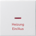 GIRA Wippe Heizung-Notschalter 067803 System 55 reinweiss glänzend 067803 (067803)