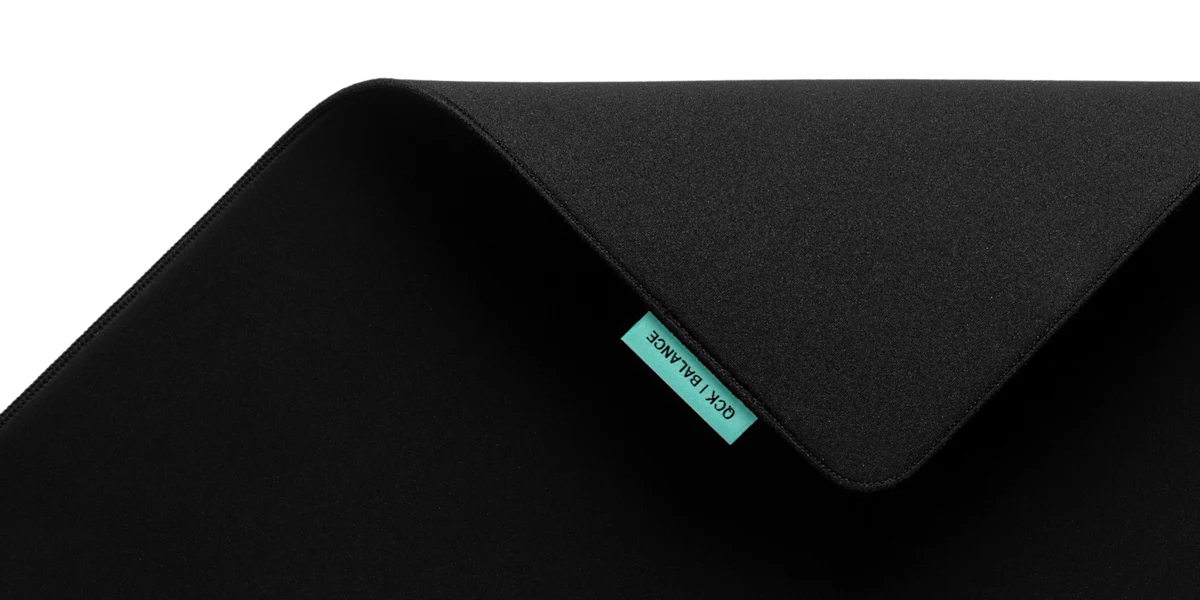 SteelSeries QcK Performance Balance L Gaming-Mausmatte Schwarz
