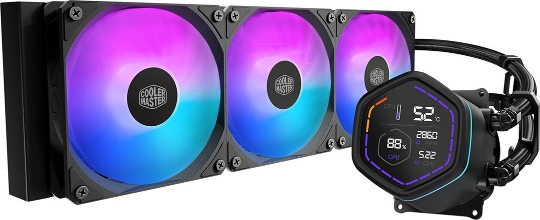 CoolerMaster WAK MasterLiquid Core Nex Digital 360 ARGB (MLX-D36M-A18PA-RD)