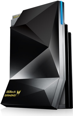 ASROCK G10 Gaming Router - Wireless Router - 4-Port-Switch - GigE - 802,11a/b/g/n/ac - Dualband (G10