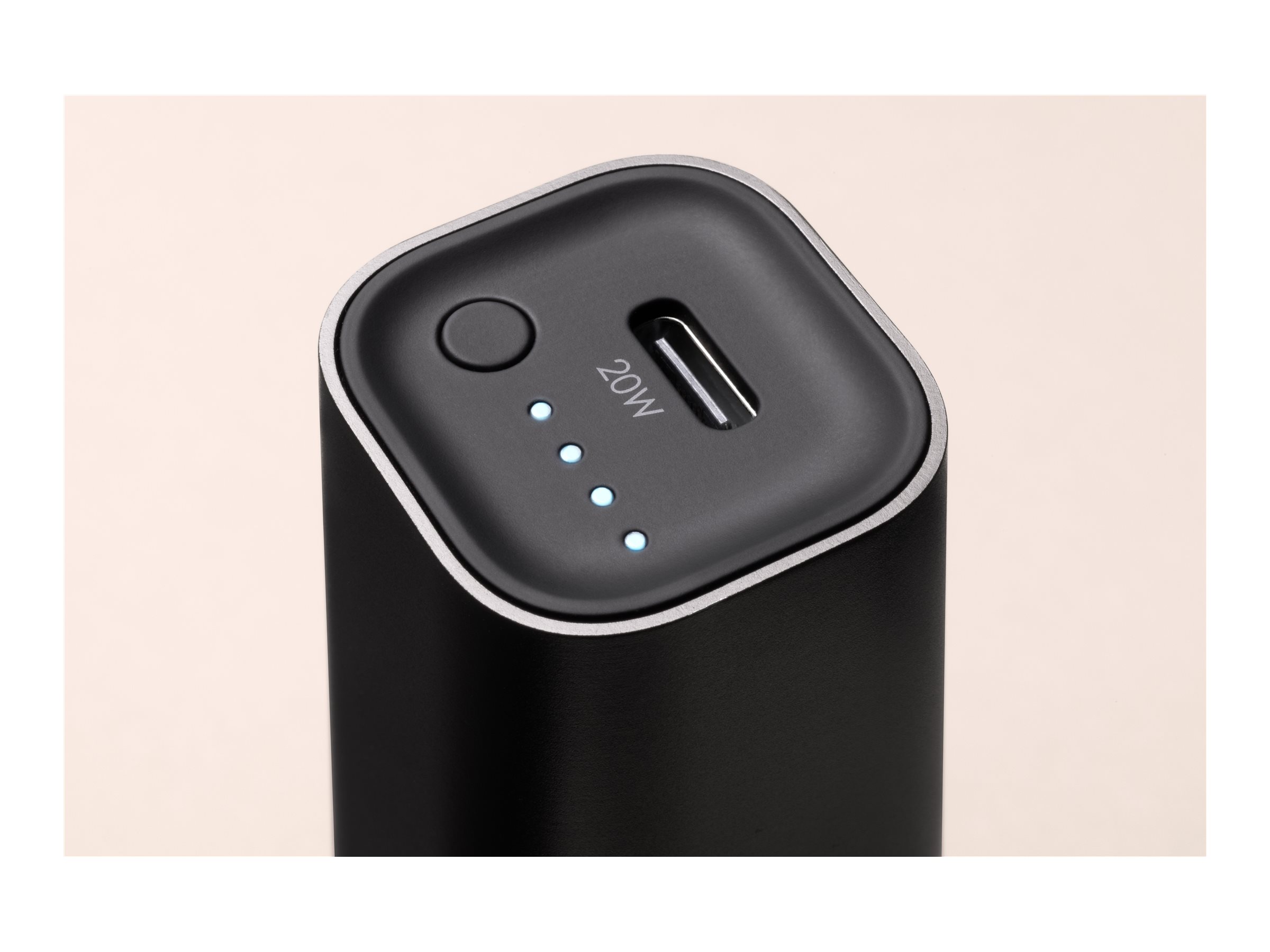 mophie powerstation mini Powerbank 5000 mAh 20 Watt Schwarz