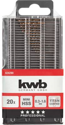 kwb 424290 Metall-Spiralbohrer-Set 20teilig 1 St. (424290)