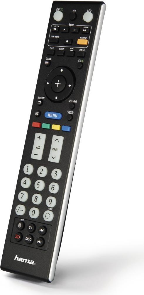 Hama 00179806 Fernbedienung IR Wireless TV Drucktasten (00179806)