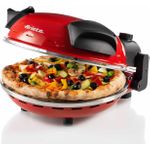 Ariete 0909 Pizzamacher/Ofen 1 Pizza/Pizzen 1200 W Schwarz - Rot (00C090900AR0)