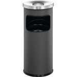 DURABLE Papierkorb Metall 17L rund mit Ascher SAFE 1 ST 333258