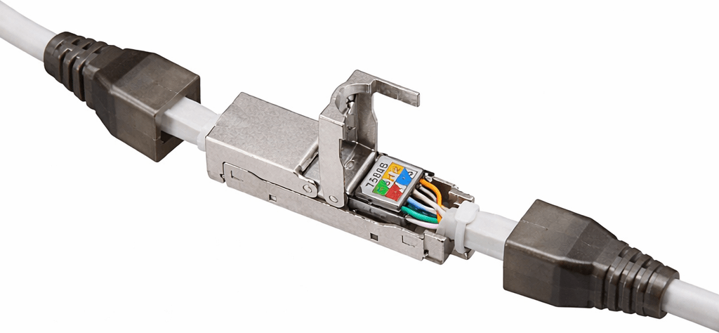DSIT STP CAT 6a – Kabelverbindung Toolless (DC-RJ45-CAT6A-SLIM)