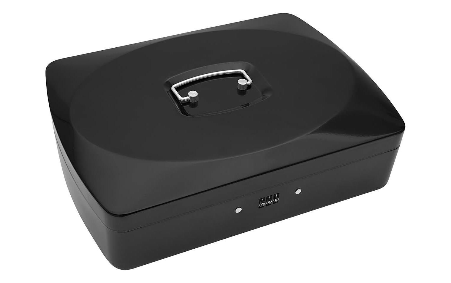 WEDO Wedo DIN A4 Geldkassette 33 x 24 x 9 cm Schwarz