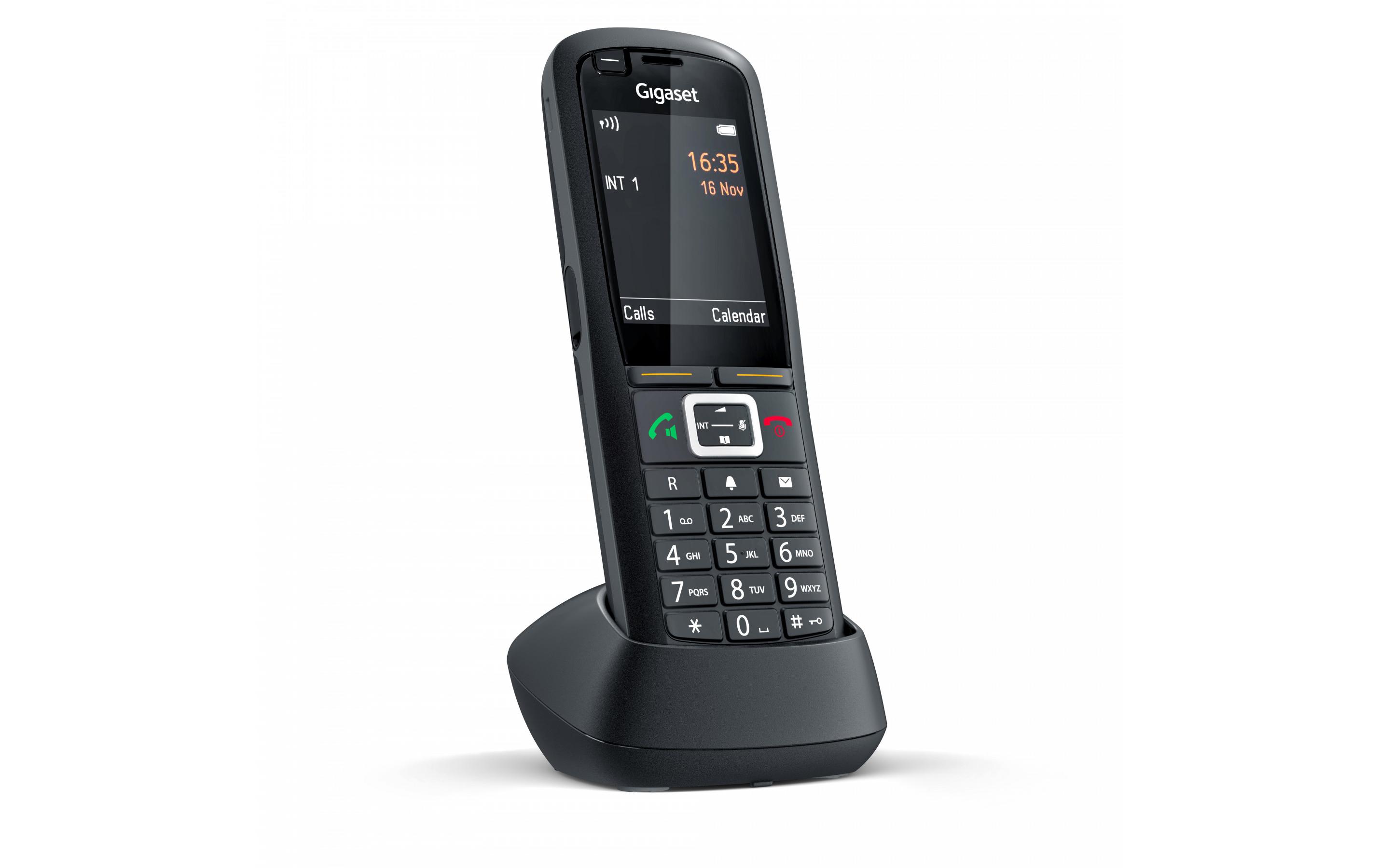 Gigaset R700H Pro DECT-Telefon Schwarz