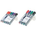 6 STAEDTLER Lumocolor Flipchart-Marker farbsortiert 2,0 - 5,0 mm (356 B WP6)