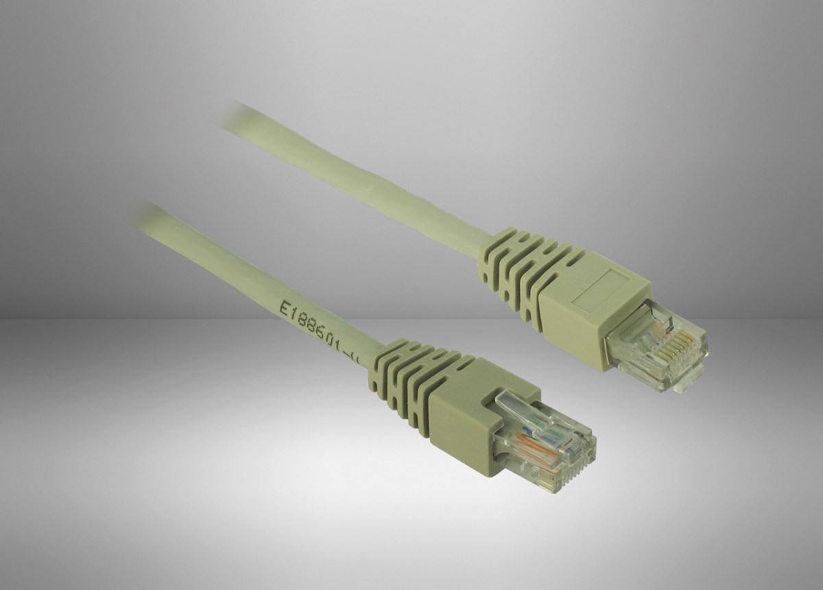Inter-Tech AC LAN-Kabel CAT5 UTP, 15,0m Beige