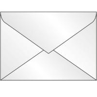 sigel Umschlag, C5, transparent, gummiert, 100 g/qm Spezialpapier, Inhalt: 25 Stück (DU230)