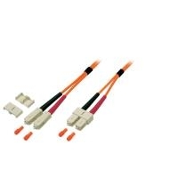 EFB-Elektronik Duplex Jumper SC-SC 50/125µ, OM2, LSZH, orange, 3.0mm, 5m Hersteller: EFB Elektronik (O6413.5)