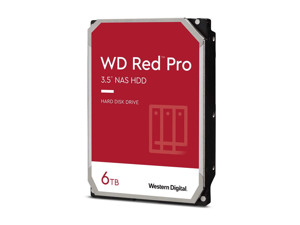 WD Red Pro WD6005FFBX 6 TB 3.5" HDD SATA 6Gb/s