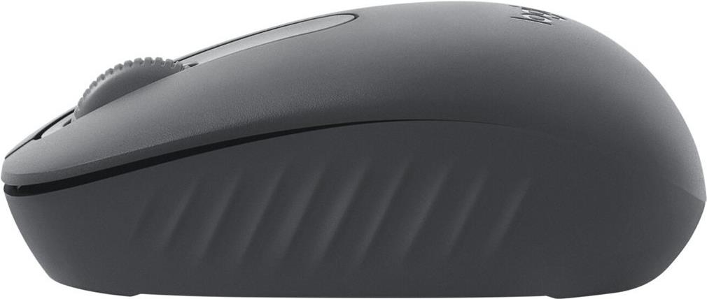 Logitech M196 - Maus - rechts- und linkshändig - optisch - 3 Tasten - kabellos - Bluetooth - Graphite (910-007459)
