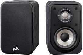 Polk Audio SIGS10EBK On-Wall-Lautsprecher Schwarz 67 Hz - 40000 Hz 1 St. (SIGS10EBK)