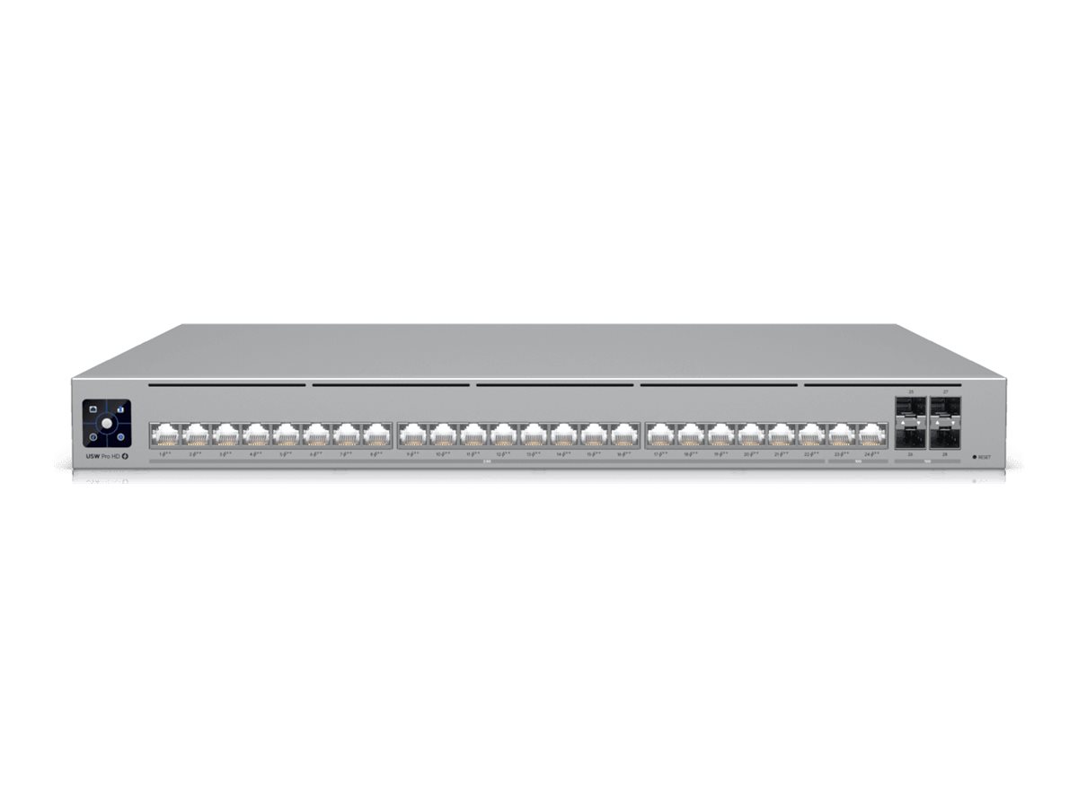 Ubiquiti UniFi Pro HD 24 PoE Managed Switch L3 24-Port PoE++ Grau