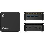 KRAMER VIA GO3 - Kompaktes Wireless 4K Präsentationsgerät (1x HDMI Ausgang | 16 GB Hauptspeicher | inkl. Netzadapter) (87-000590)