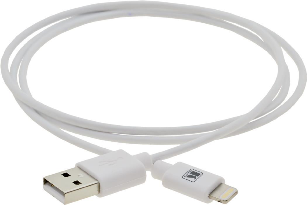 Lightning zu USB Sync- & Ladekabel C-UA/LTN/WH-3 (96-0210013)