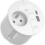 Bachmann LOOP IN CHARGE 1xUTE 1xUSB A/C 22W 1xKBD 2.0m CEE7/7 ws (938.302)