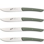 Berkel KCO4SW11SROBL. Messertyp: Steakmesser, Klingenlänge: 11 cm, Material Messer: Edelstahl. Anzahl enthaltener Produkte: 4 Stück(e) (KCO4SW11SROBL)