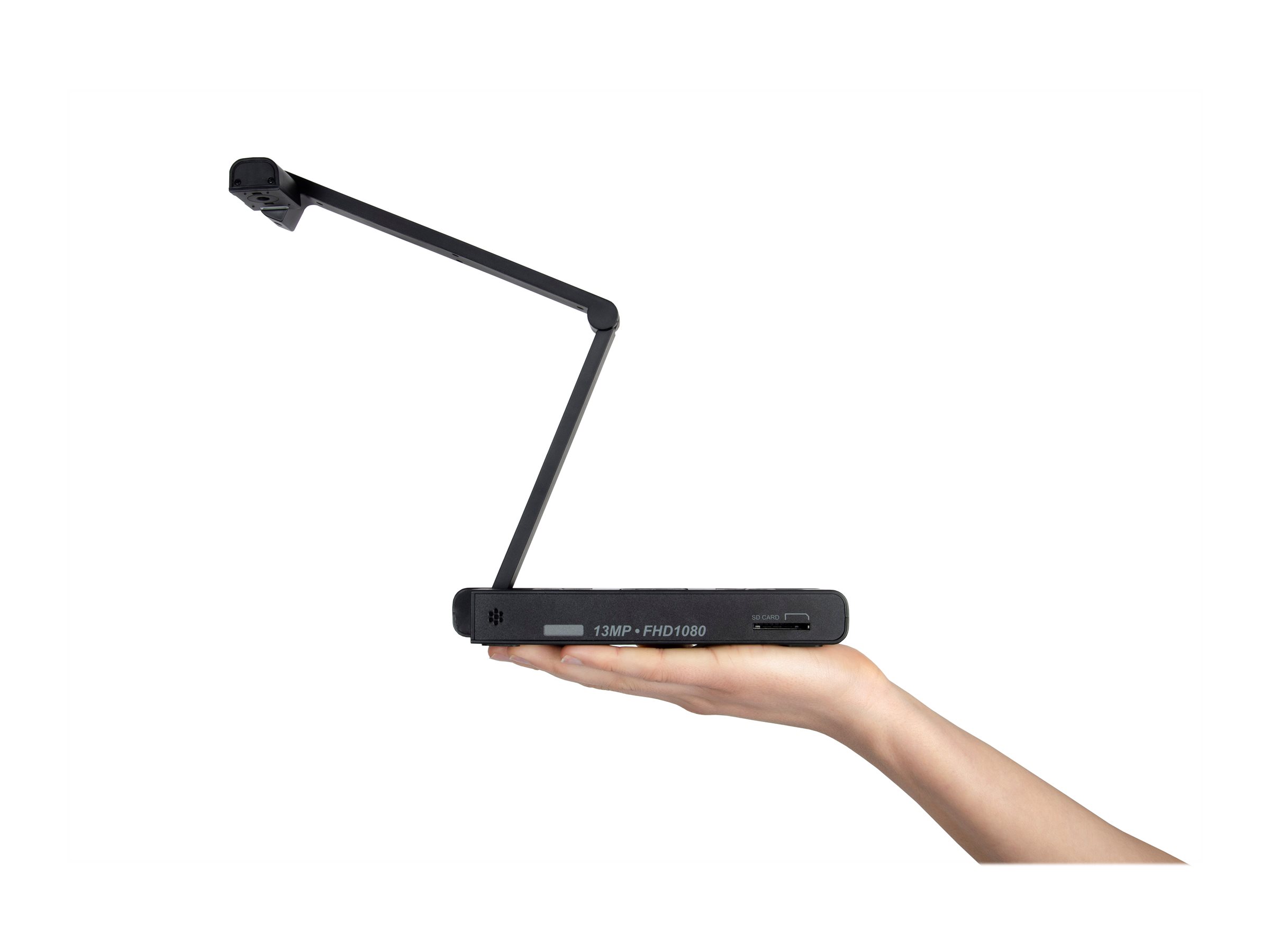 Optoma DC455 Dokumentenkamera 13 MP 1080p HDMI VGA USB 2.0 Schwarz
