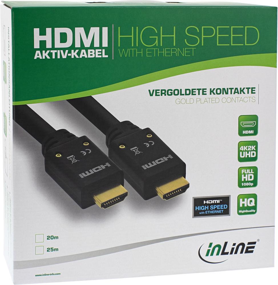 InLine High Speed HDMI-Kabel mit Ethernet (17520B)