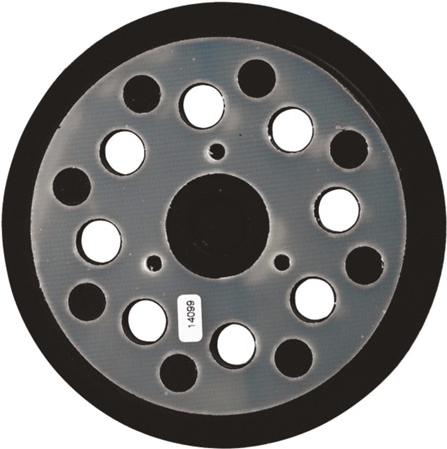 MAKITA 197468-0 - Schleifteller Klett für Exzenterschleifer & Akku-Exzenterschleifer (Durchmesser: 125mm) (197468-0)