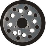 MAKITA 197468-0 - Schleifteller Klett für Exzenterschleifer & Akku-Exzenterschleifer (Durchmesser: 125mm) (197468-0)