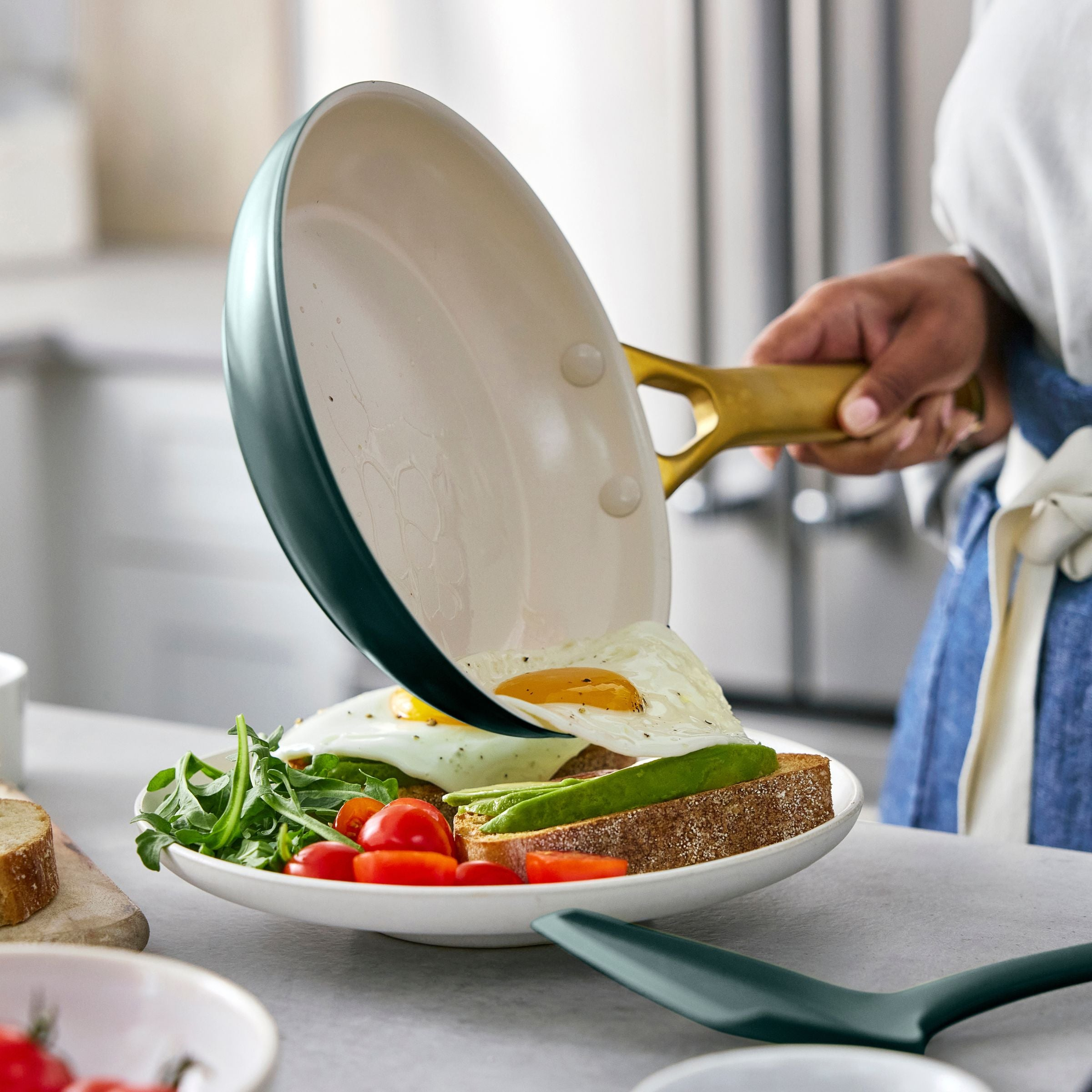 GreenPan Padova Reserve Bratpfannenset 2-teilig 20+26 cm Grün